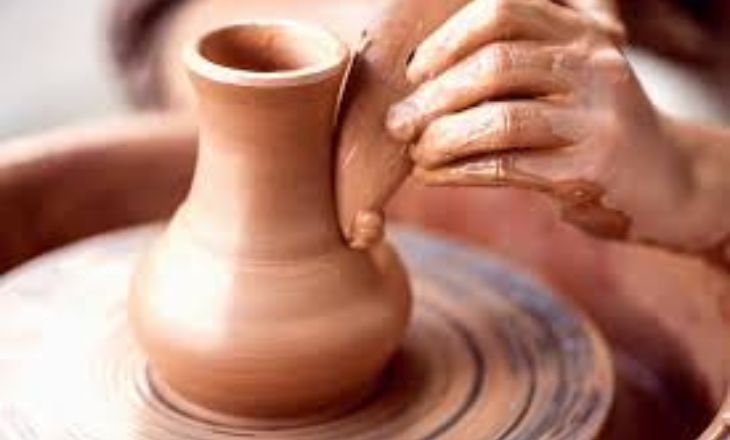 steps of making clay pots